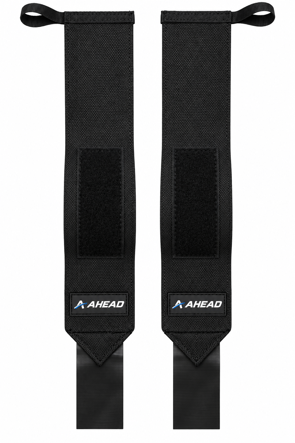 Ahead Labs Wrist Support Straps for Weightlifting Black