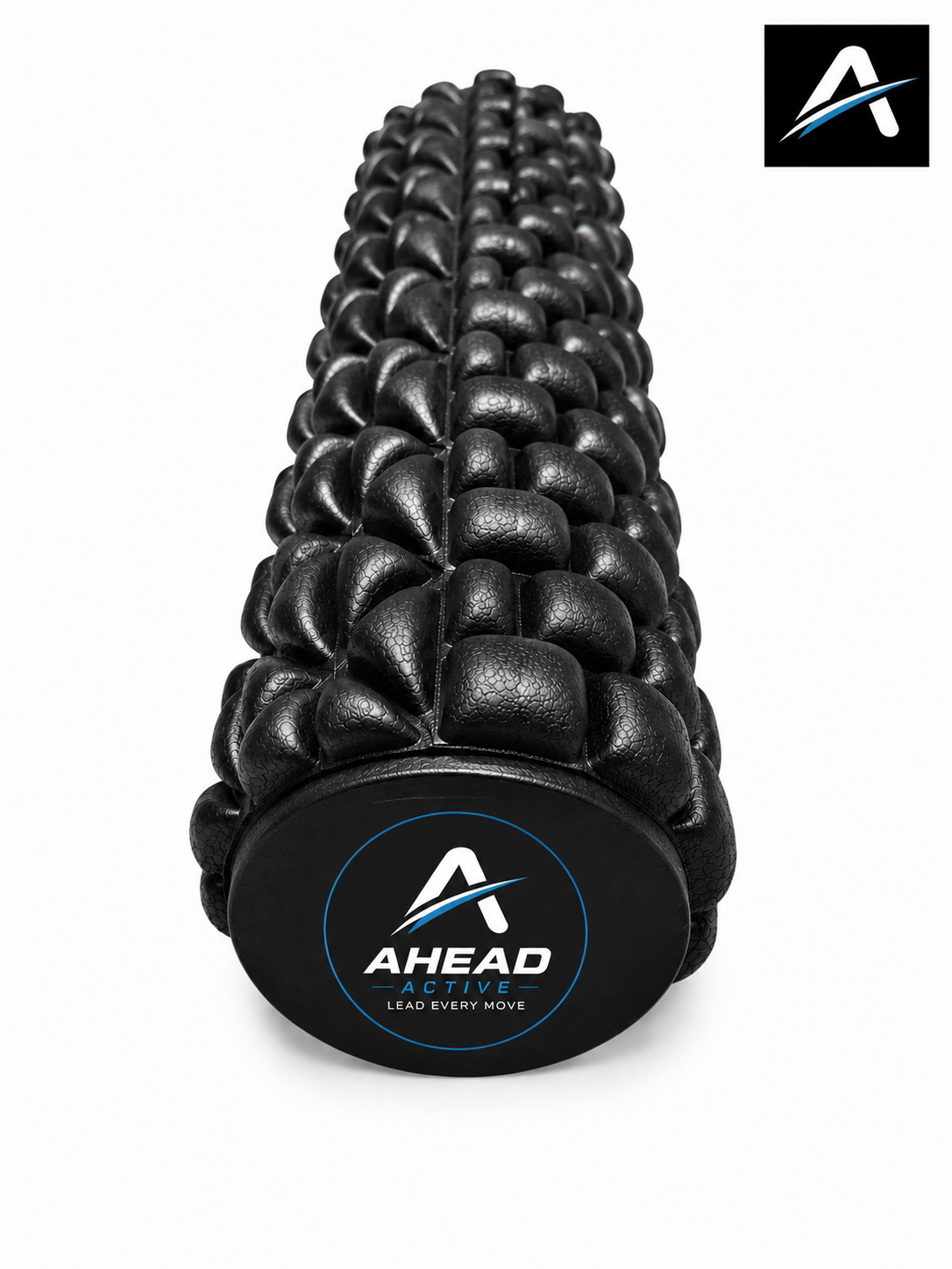 Ahead Active High Density 18 inch Foam Roller for Deep Tissue Muscle Recovery | Textured EVA Massage Roller for Gym, Yoga & Physiotherapy | Trigger Point & Mobility Roller