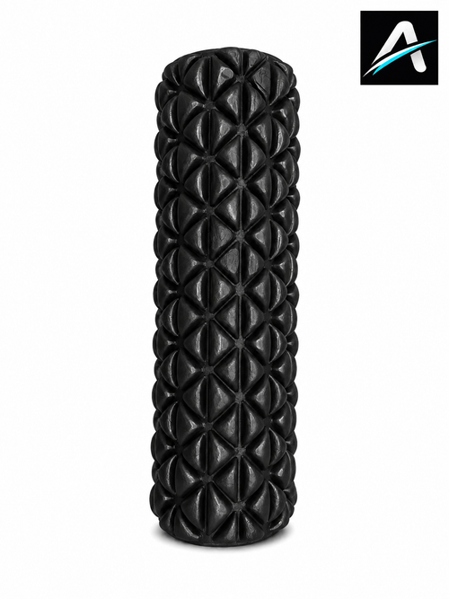 Ahead Active High Density 18 inch Foam Roller for Deep Tissue Muscle Recovery | Textured EVA Massage Roller for Gym, Yoga & Physiotherapy | Trigger Point & Mobility Roller