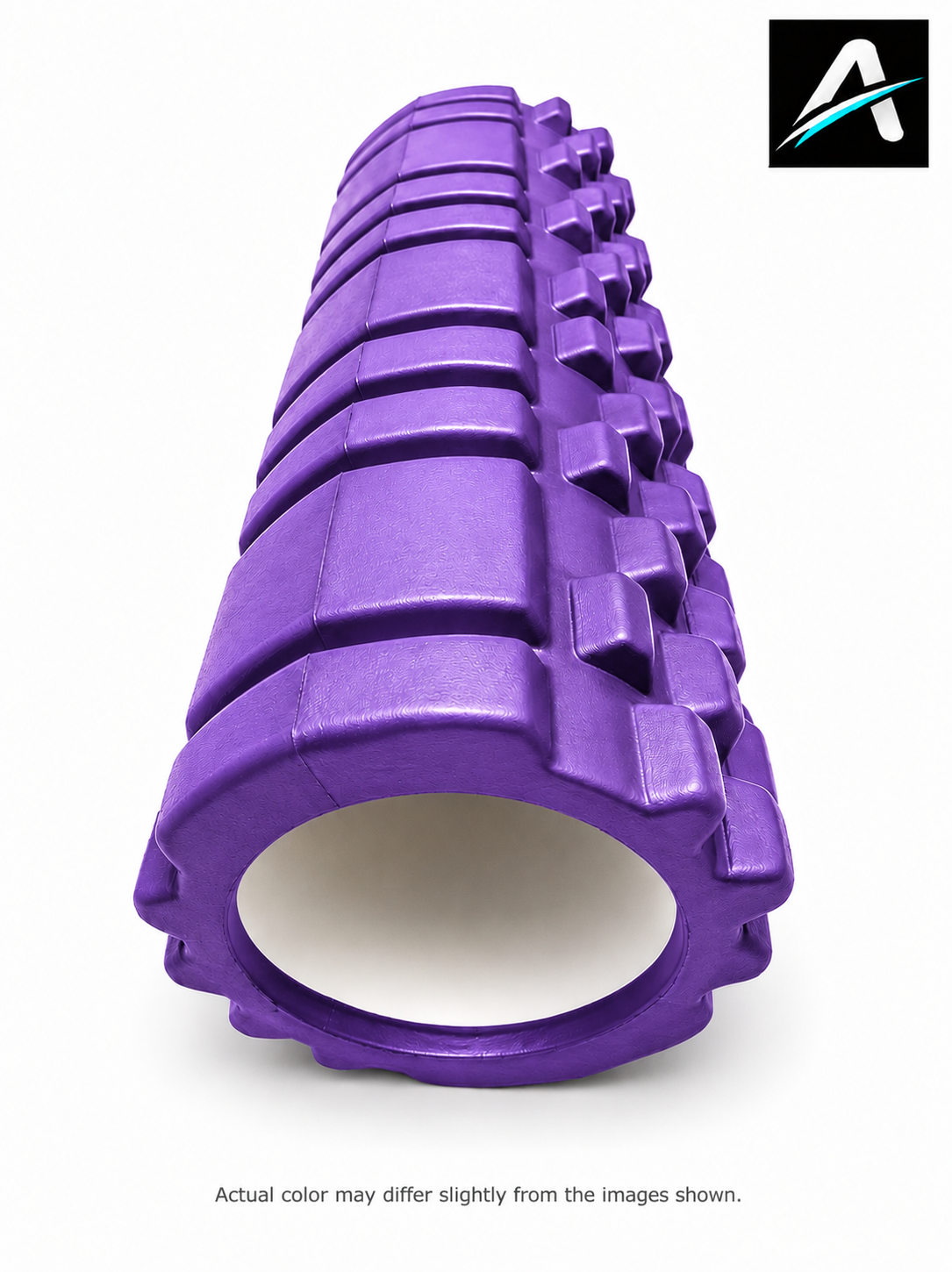 Ahead Active High Density 18 inch Foam Roller for Deep Tissue Muscle Recovery | Textured EVA Massage Roller for Gym, Yoga & Physiotherapy | Trigger Point & Mobility Roller