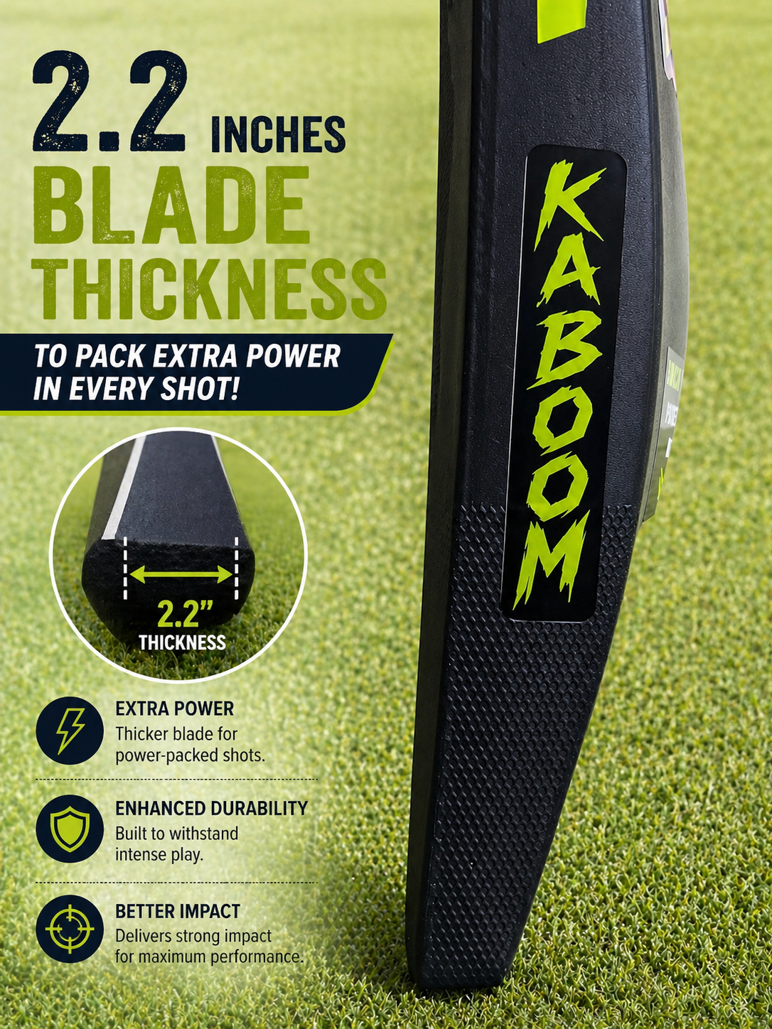 Ahead Turf X Plastic Cricket Bat