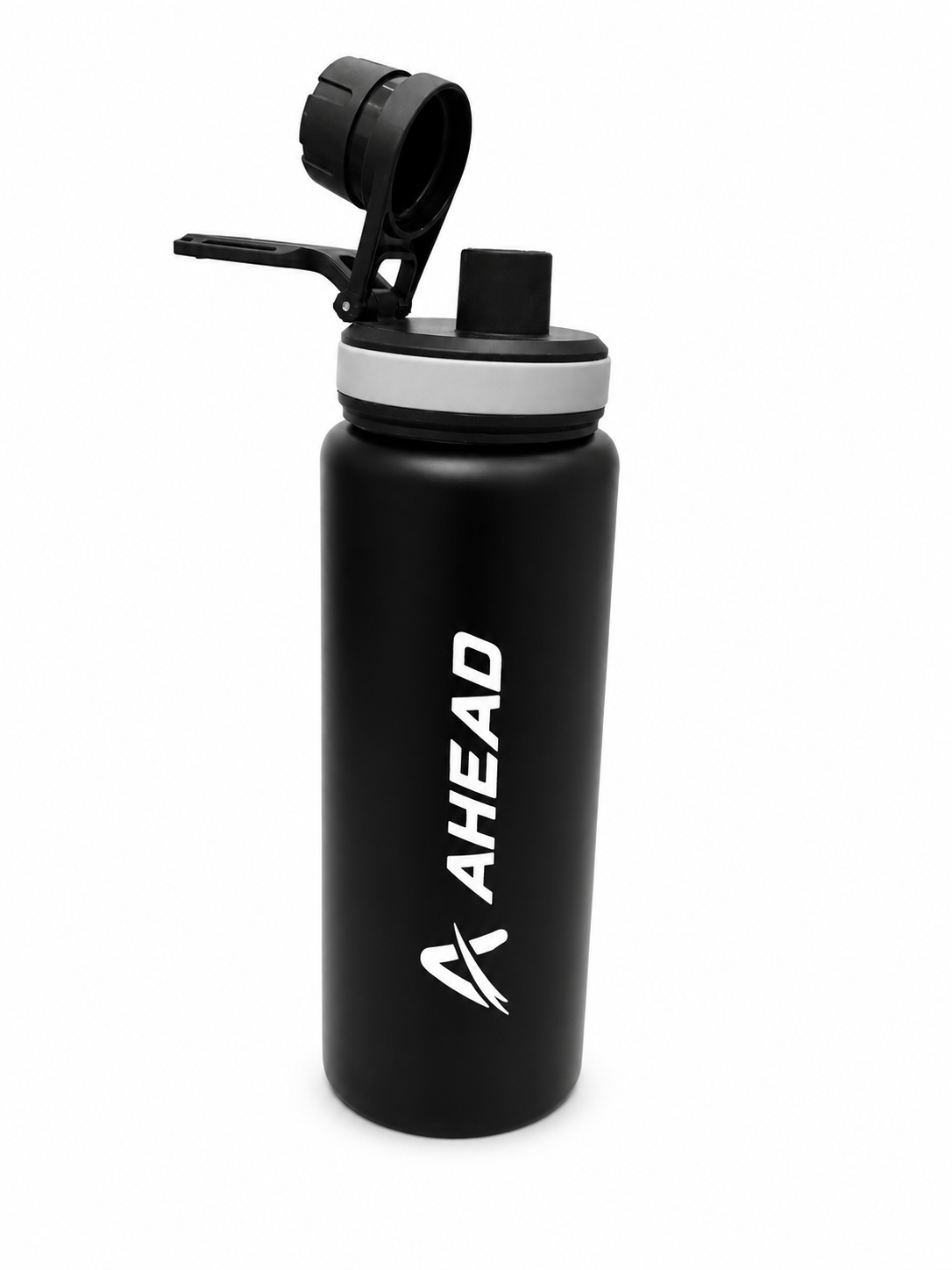 Ahead Labs Active Stainless Steel Sipper Black
