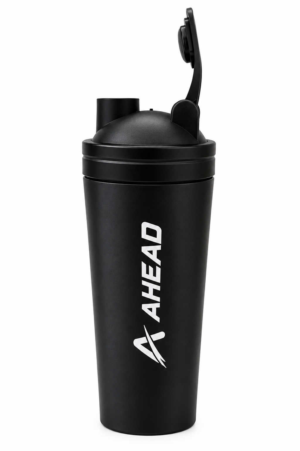 Ahead Labs Stainless Steel Protein Shaker 790ml BLACK